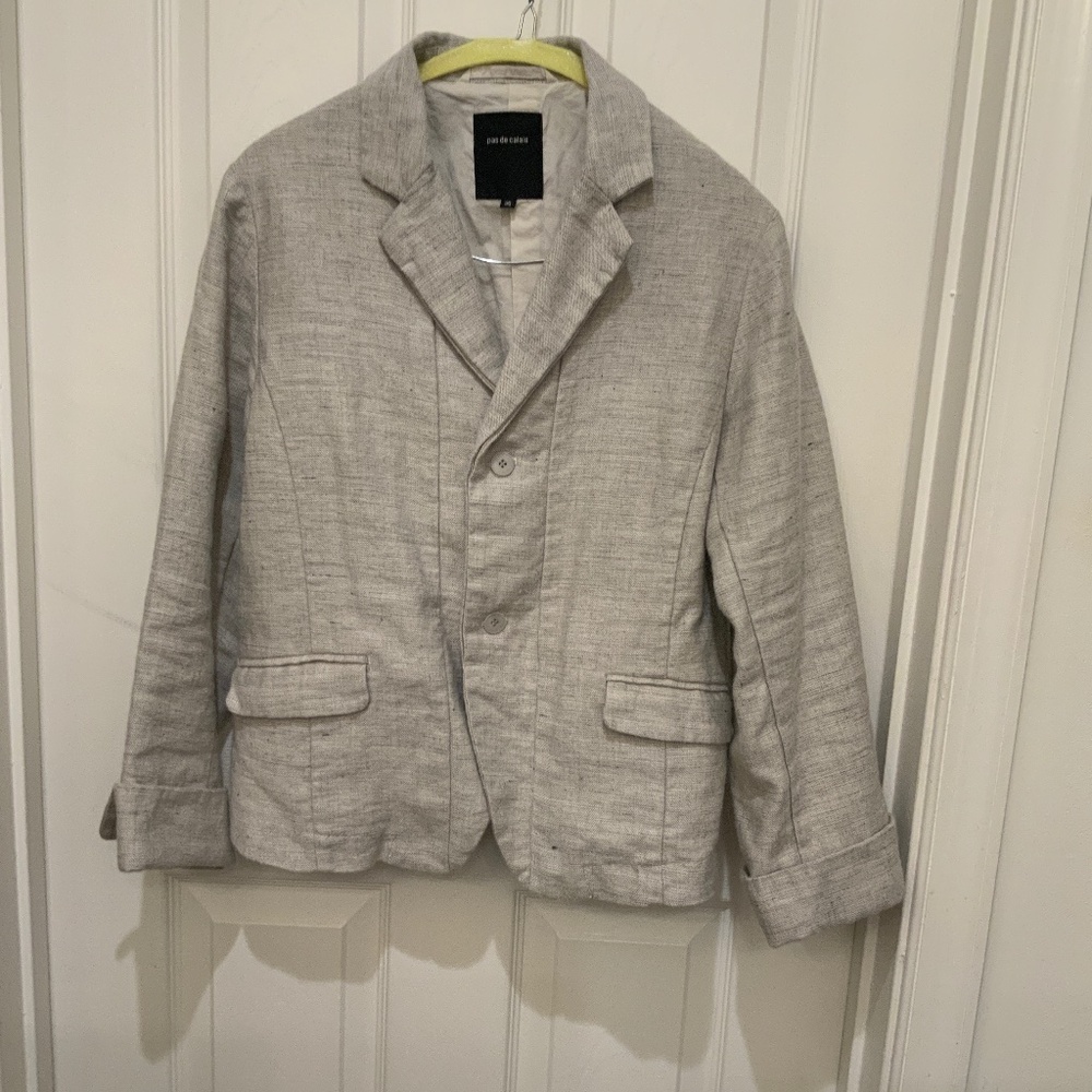 SOLD - Pas de Calais Mihara Wool/Linen Jacket